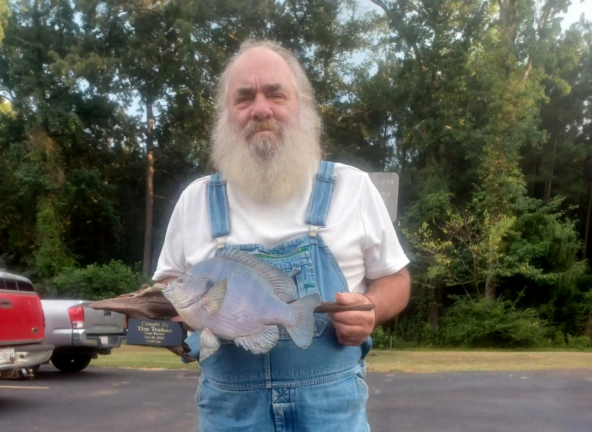 Retired Welder Catches New Louisiana StateRecord Bluegill From His