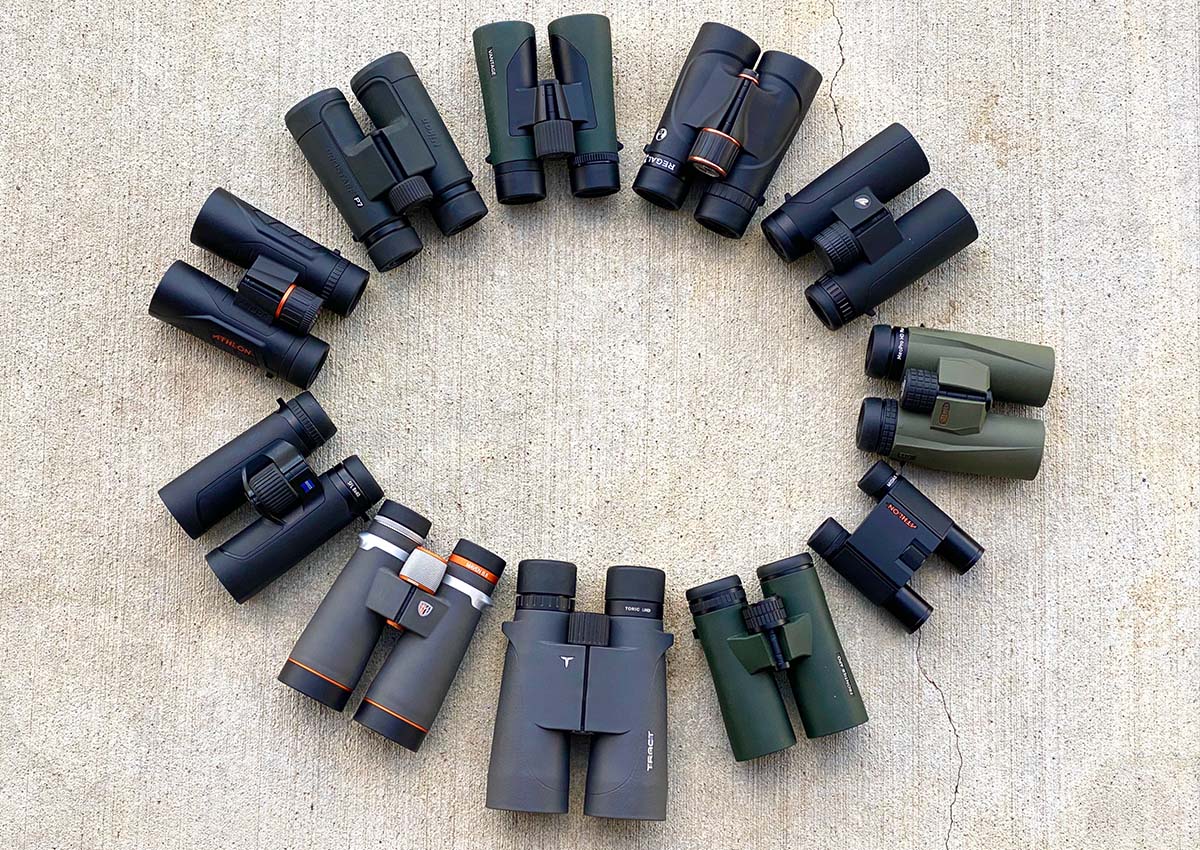 If you're choosing binoculars for hunting, consider the terrain your hunting and the weight you're willing to carry.