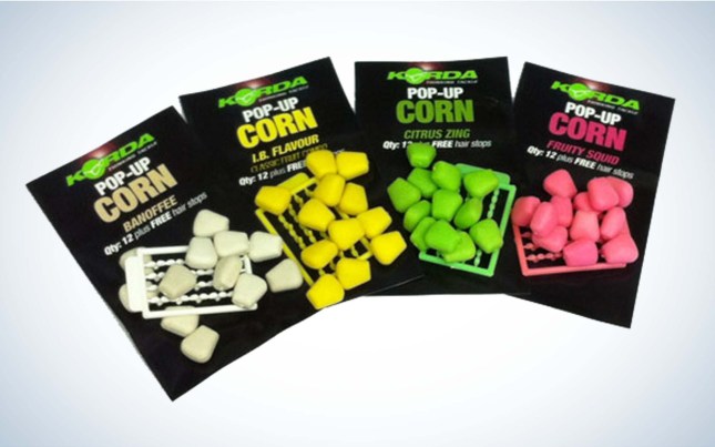 Korda Pop-up Maize are the most durable carp bait.
