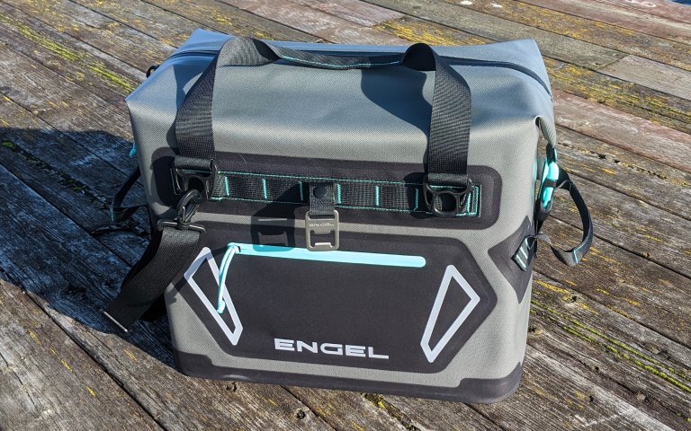 Engel HD20 sitting on a dock