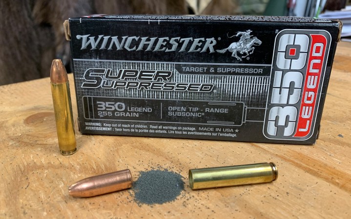 Winchester 255-grain Super Suppressed