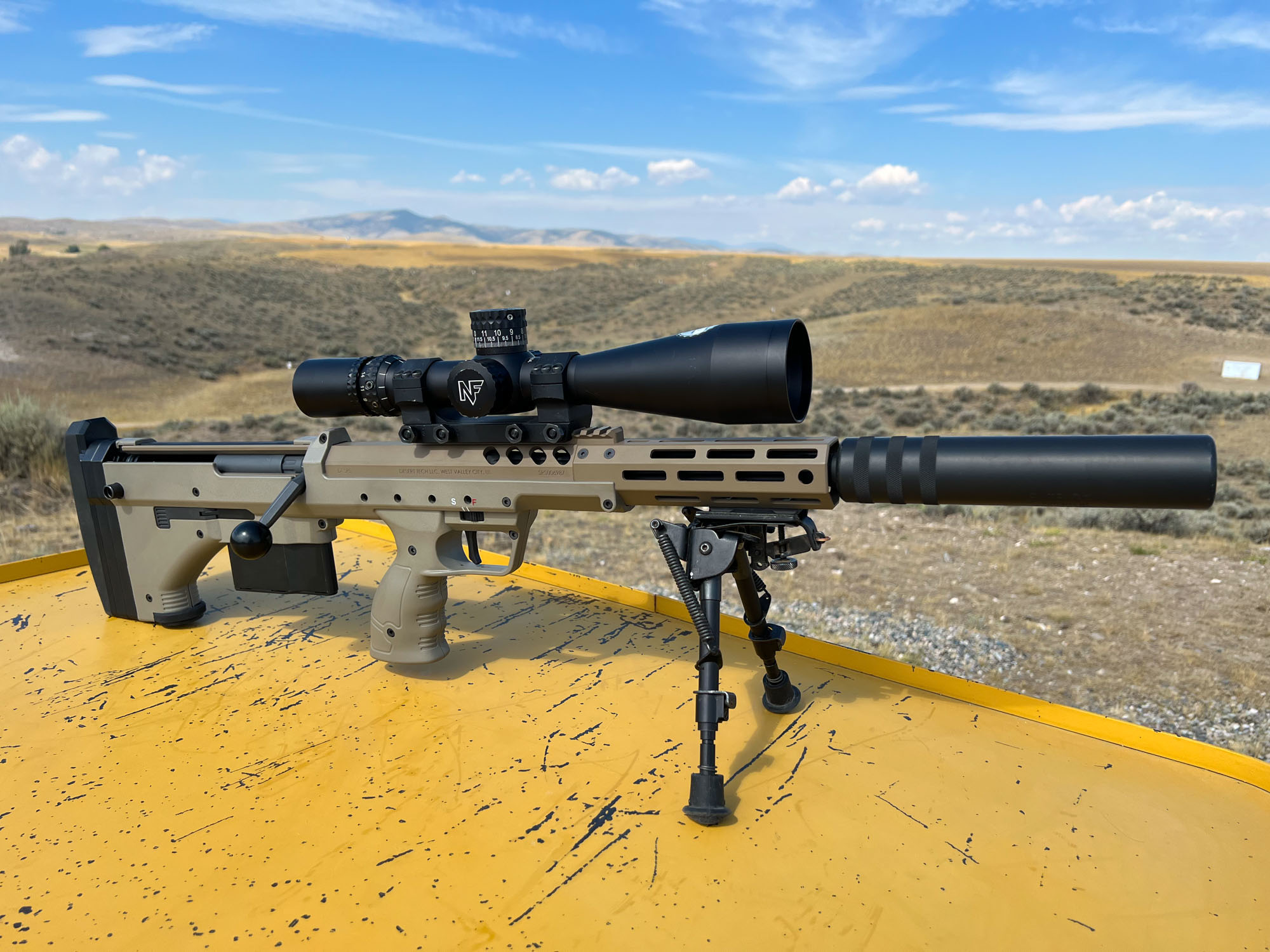 Marines train with .50 caliber sniper rifles up to 1,400 yards 