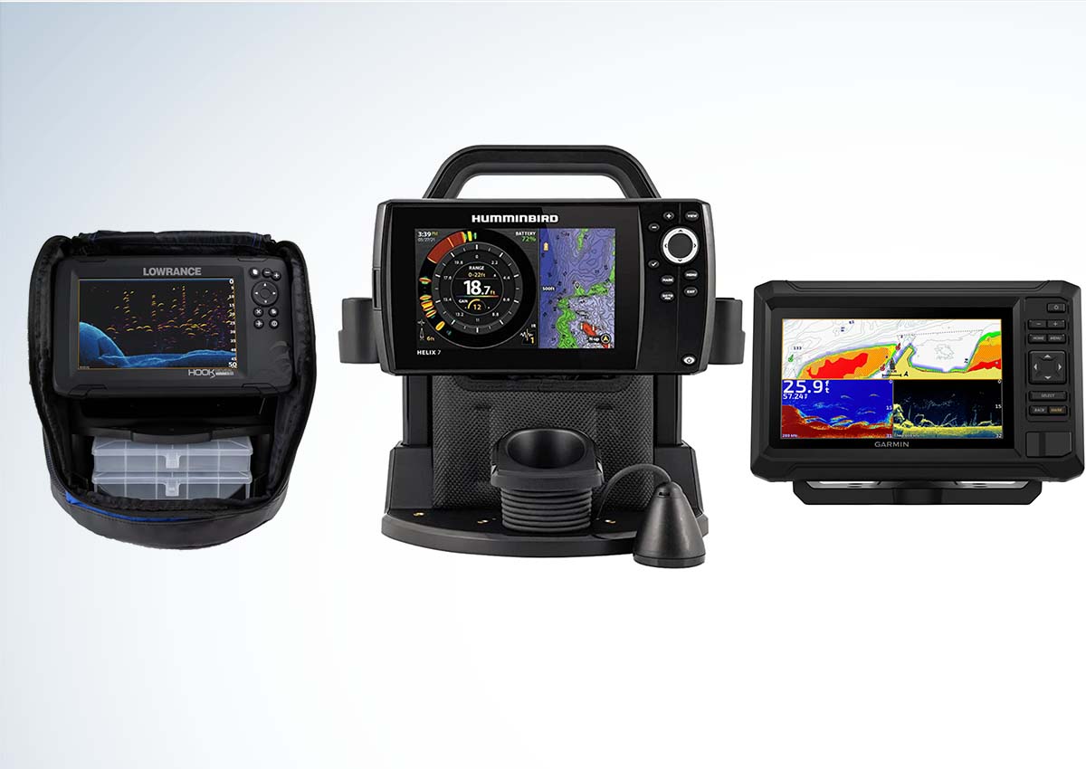 LOWRANCE HOOK Reveal 5 Fishfinder/Chartplotter Combo with SplitShot  Transducer and C-MAP Contour Plus Charts