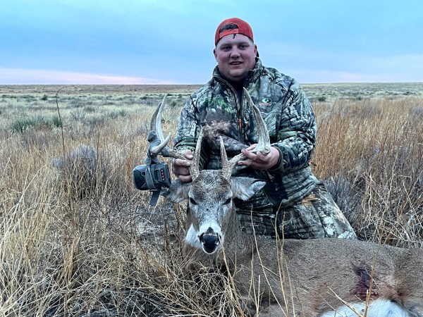 Hunter Tags an Eight-Point Buck that Accidentally Stole His Trail Camera