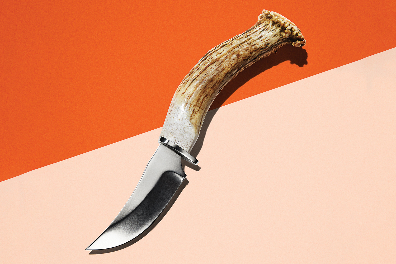 an antler knife