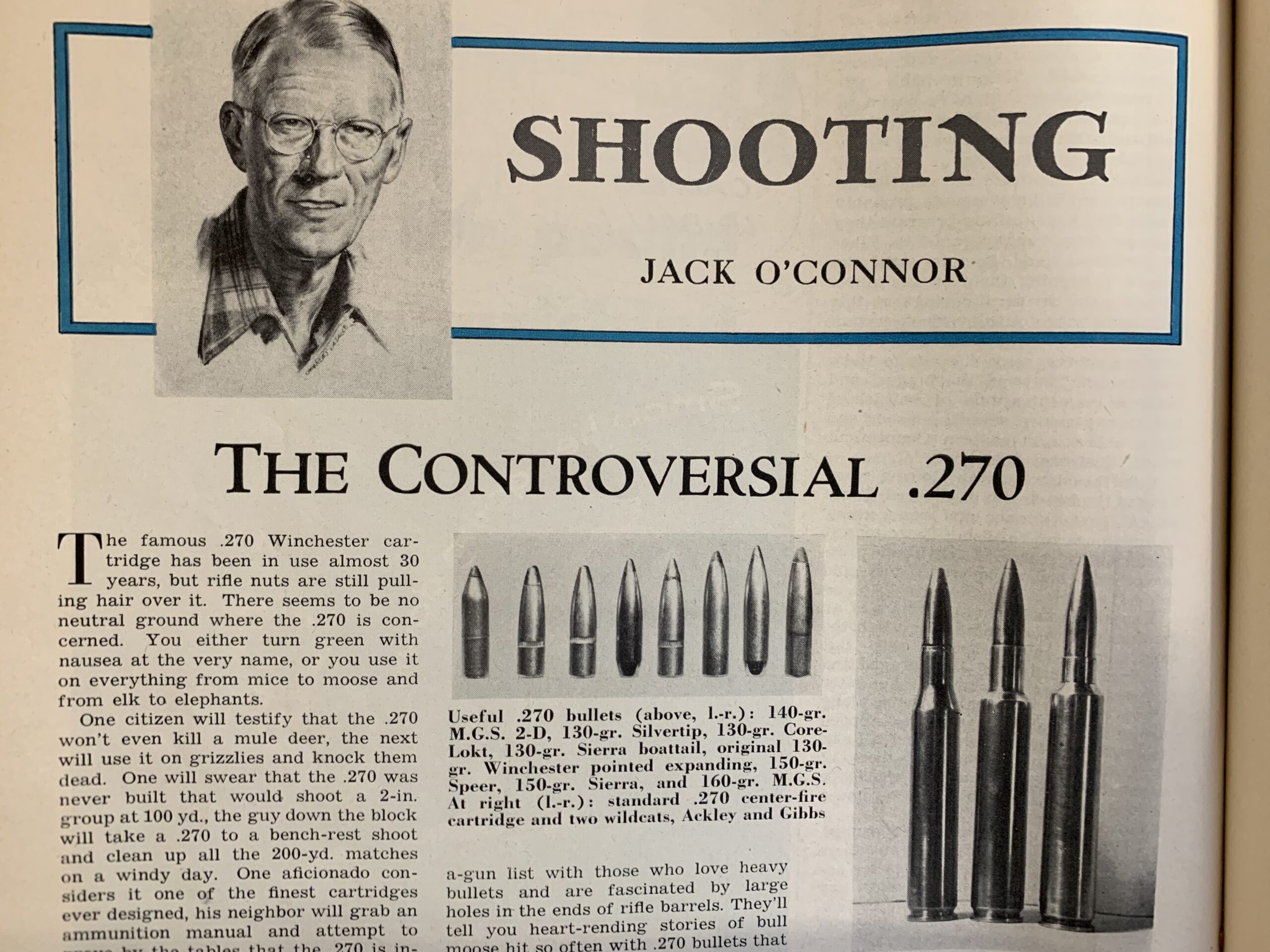O'Connor shooting column