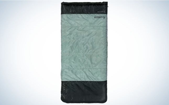 The Klymit Wild Aspen is the best overall sleeping bag for camping.