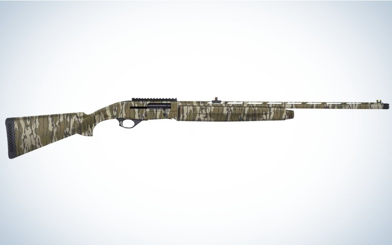 The Mossberg International SA Turkey Semi-Auto is a .410 bore shotgun.