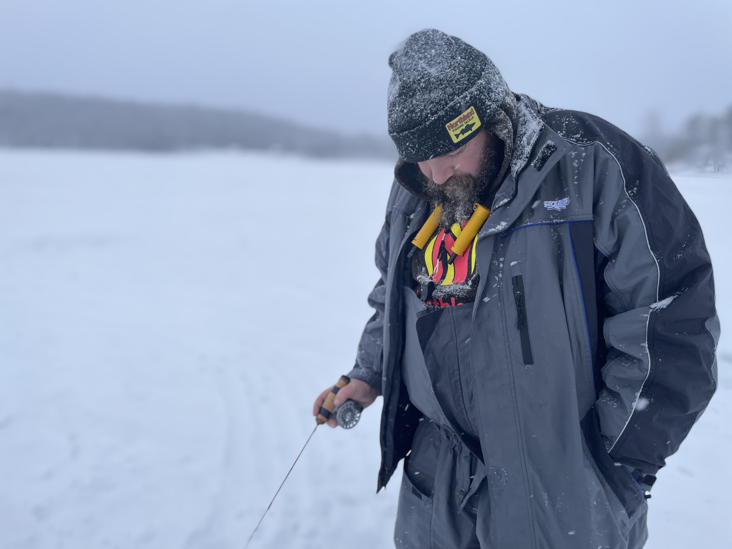 Striker, Trekker Ice Fishing Winter Jacket - Brown Camo