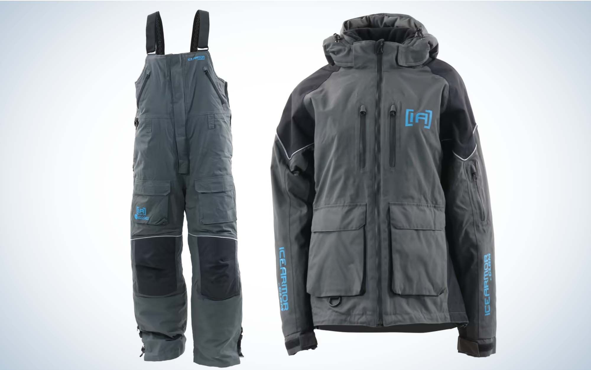 Women's Ice Fishing Suit Insulated Waterproof Bibs and Jacket : :  Sports & Outdoors