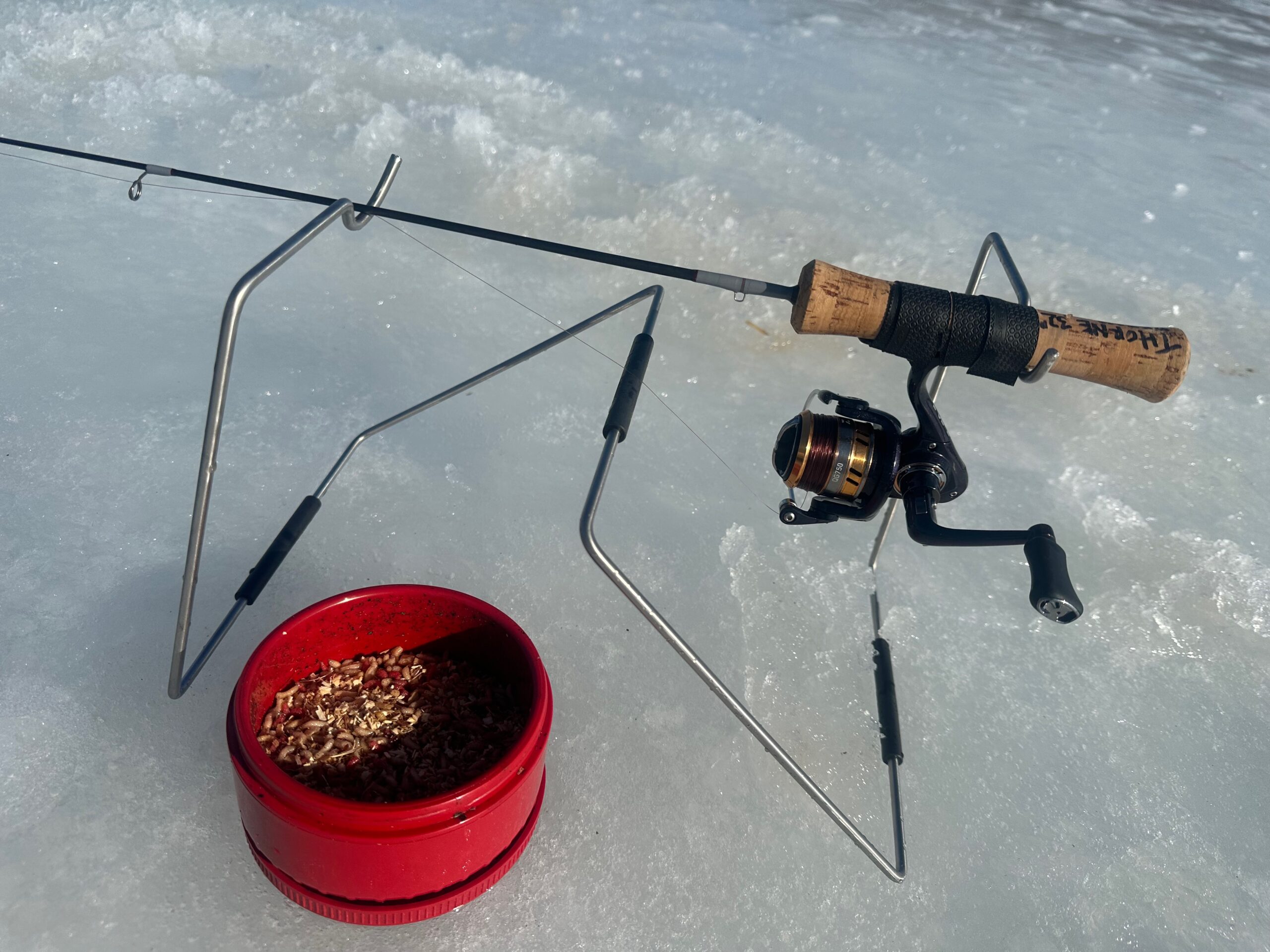 The best ice fishing rods tested.