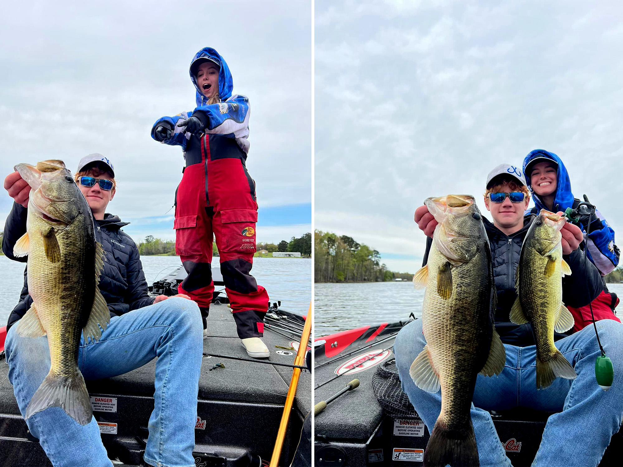 Teens Haul in Record Stringer at High School Bass Tourney