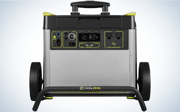 The Goal Zero Yeti 3000X is one of the best inverter generators.