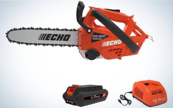 4"+6" Electric Mini Chainsaw Kit – Handheld Cordless Wood Cutter With 2 Batteries & 4 Chains, 21V, Portable