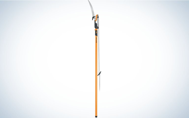 The Fiskars Extendable Tree Pruner and Pole Saw  is one of the best pole saws.