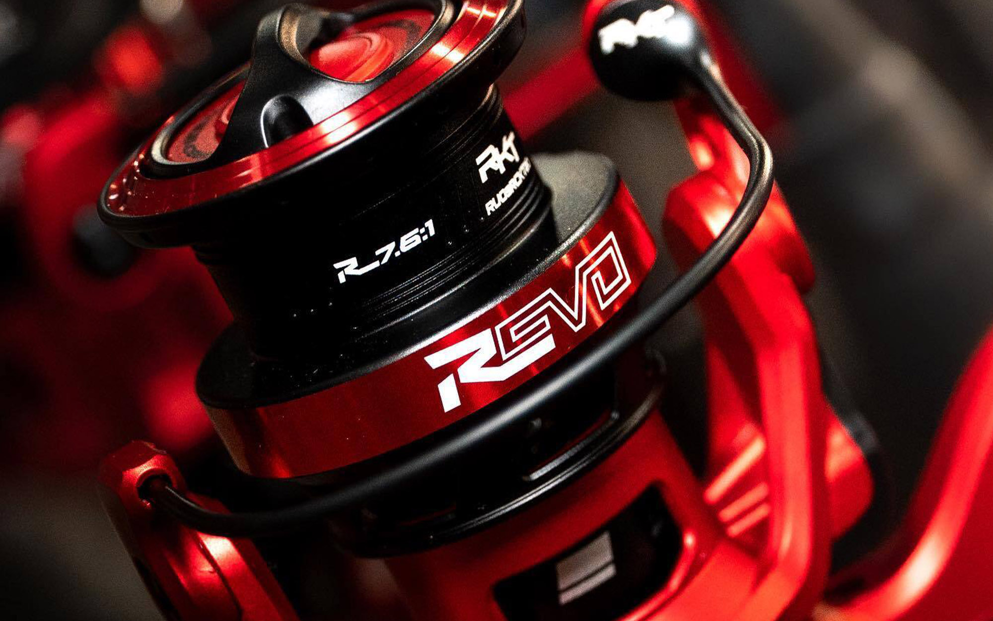 The Revo Rocket's red color is as striking as its features.