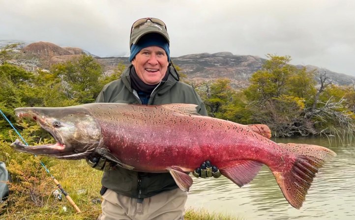 Angler Catches Pending World-Record Chinook Salmon in Argentina