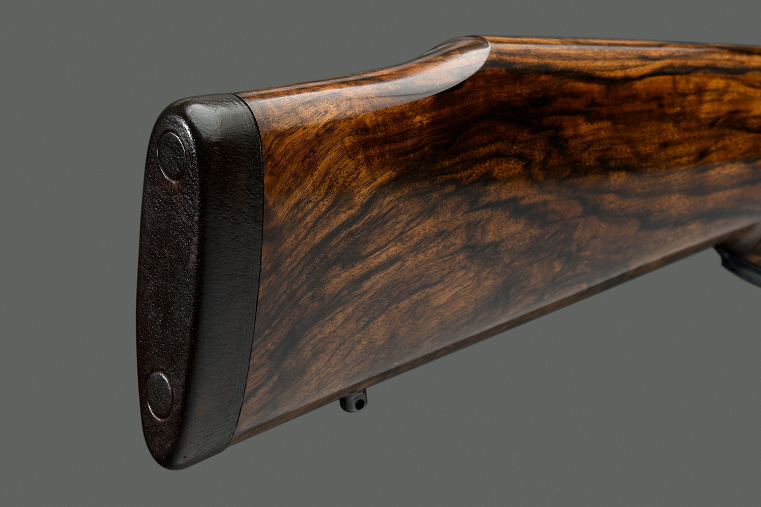 A French Walnut stock on the Griffin and Howe Highlander.