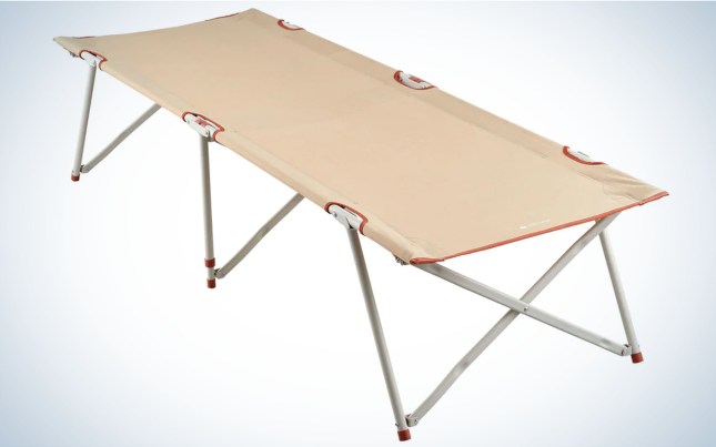 The Decathlon Quechua Folding Camping Cot is the best value.