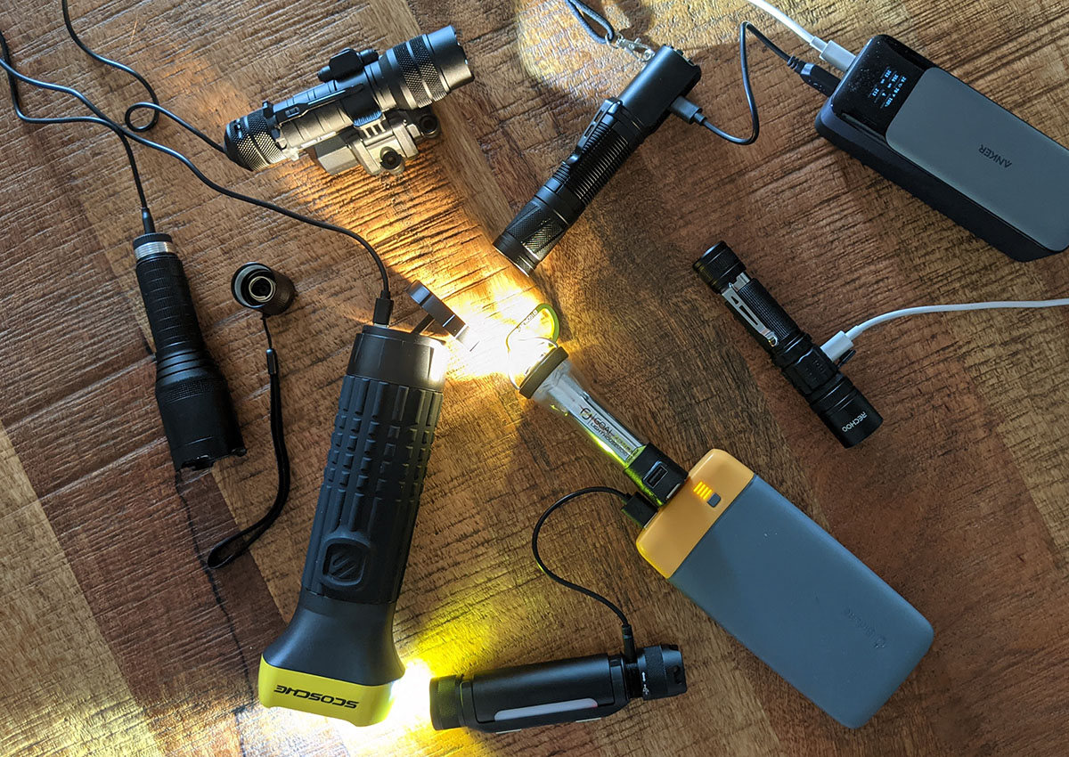 We tested the best rechargeable flashlights.