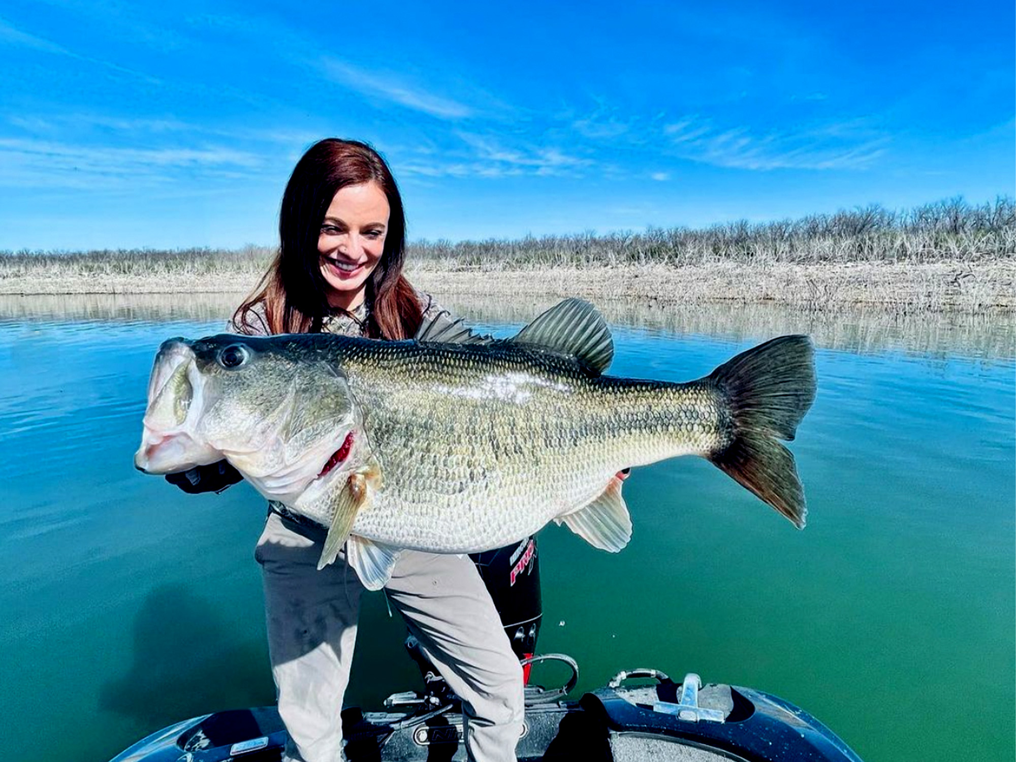 Texas Angler's Bass Officially a New World Record