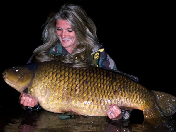 This Is the Largest Carp Ever Caught by a Female Angler in Britain
