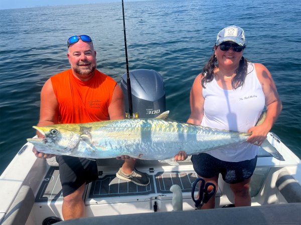 Angler Shatters Delaware Kingfish Record While Fishing for Sharks