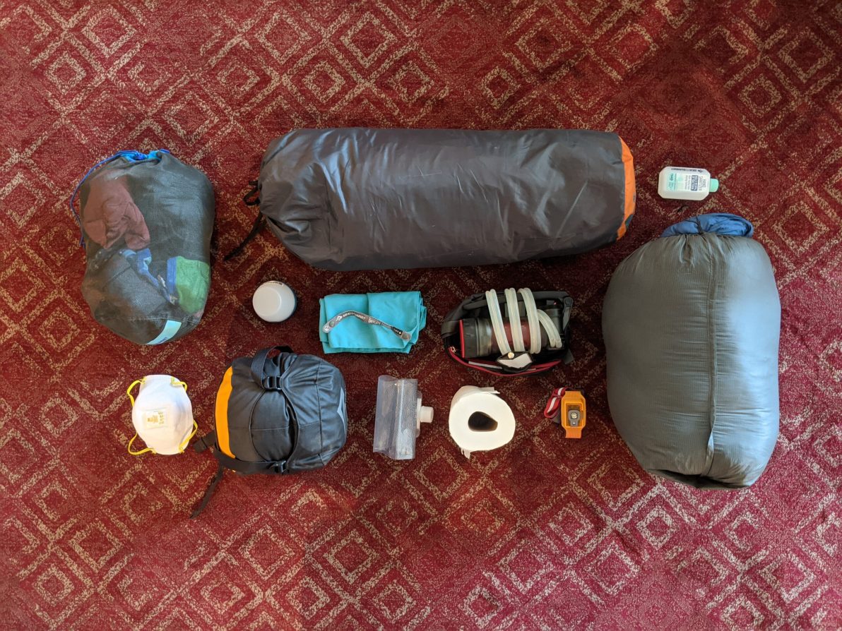 The essentials to pack in a go bag.