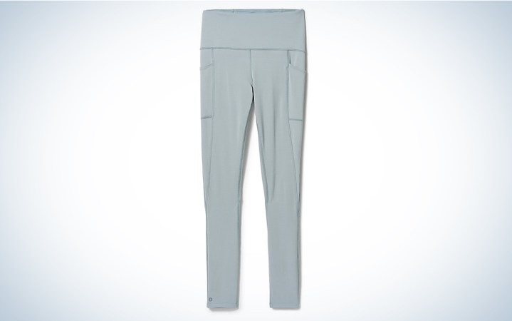 Leggings Da Corsa Donna Smartwool Taglia M - Winter Sky, Nuovi Con Etichette, $120