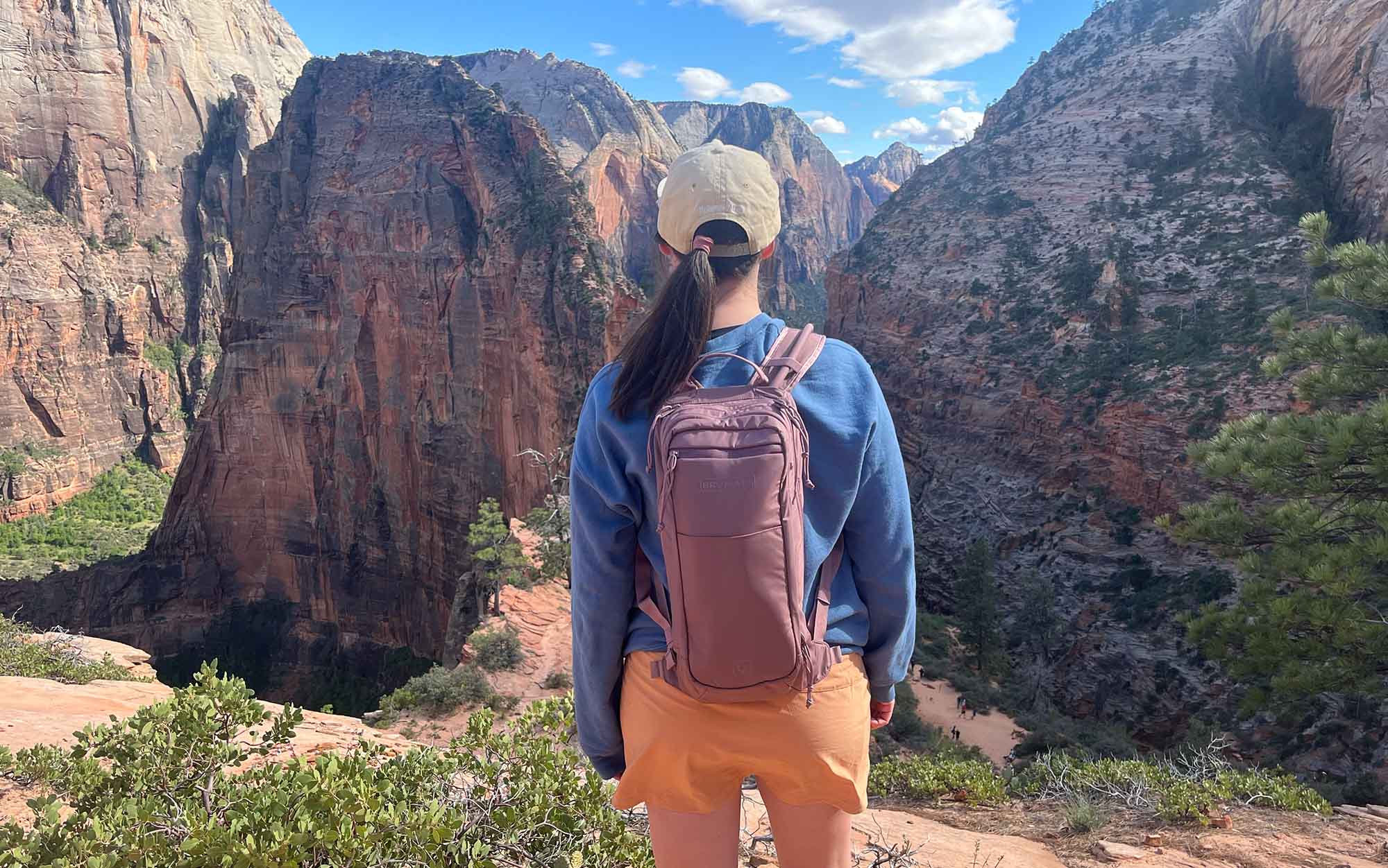 We tested the Brumate Paragon in Zion NP.
