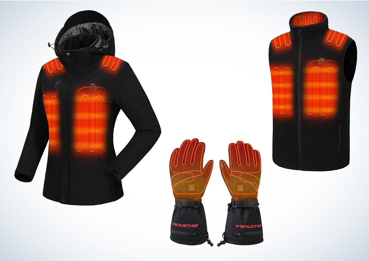 Amazon 2023 prime big deal days feature discounted heated apparel.