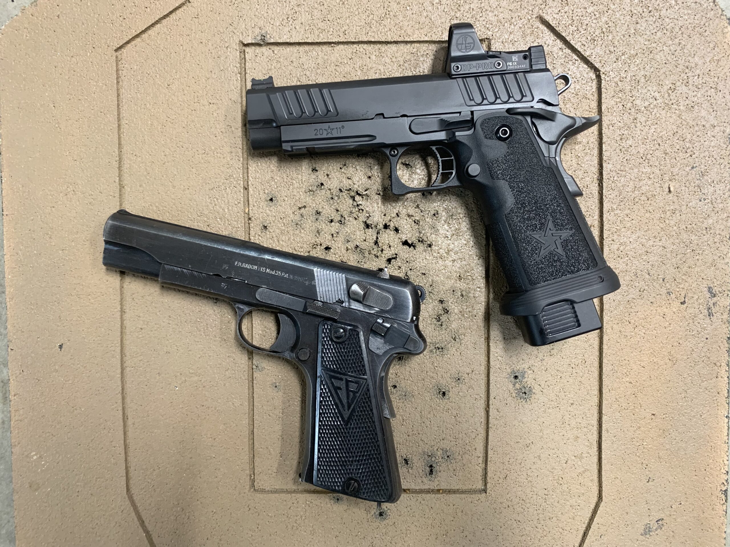 hammer-fired pistols