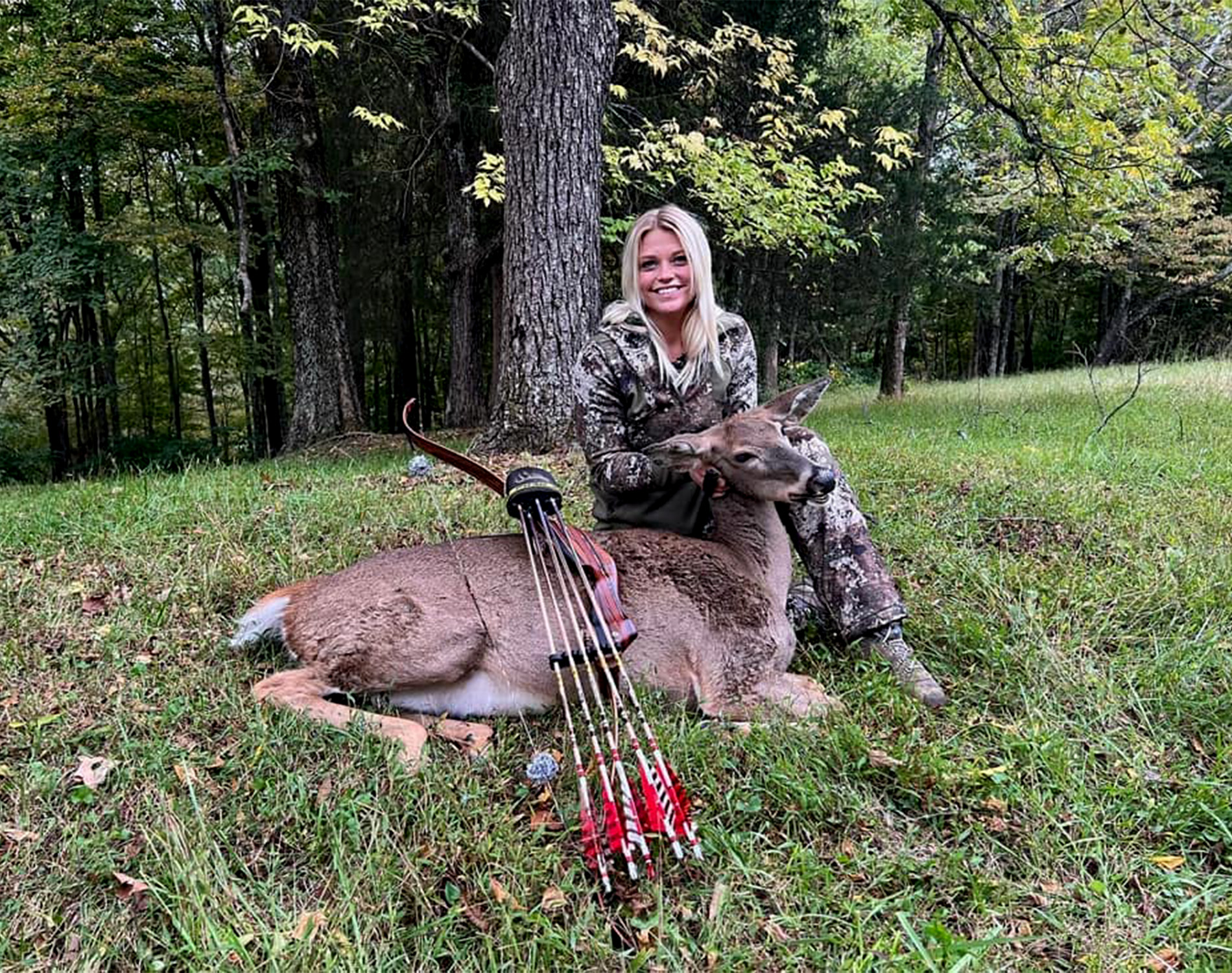 Indiana Hunter Takes Her First Deer with a Recurve Outdoor Life