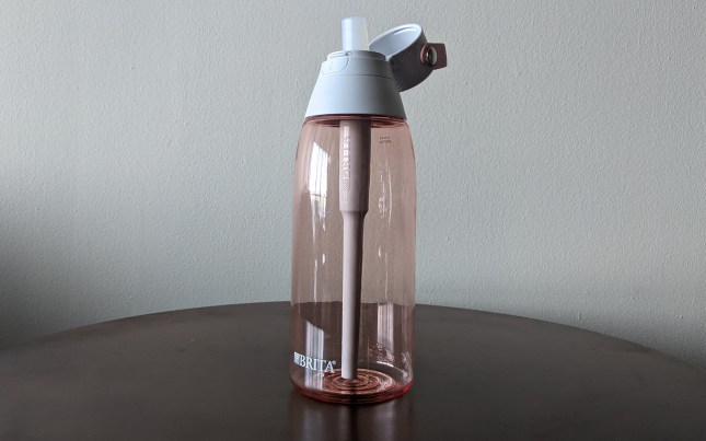 We tested the Brita Insulated Filtered Water Bottle.