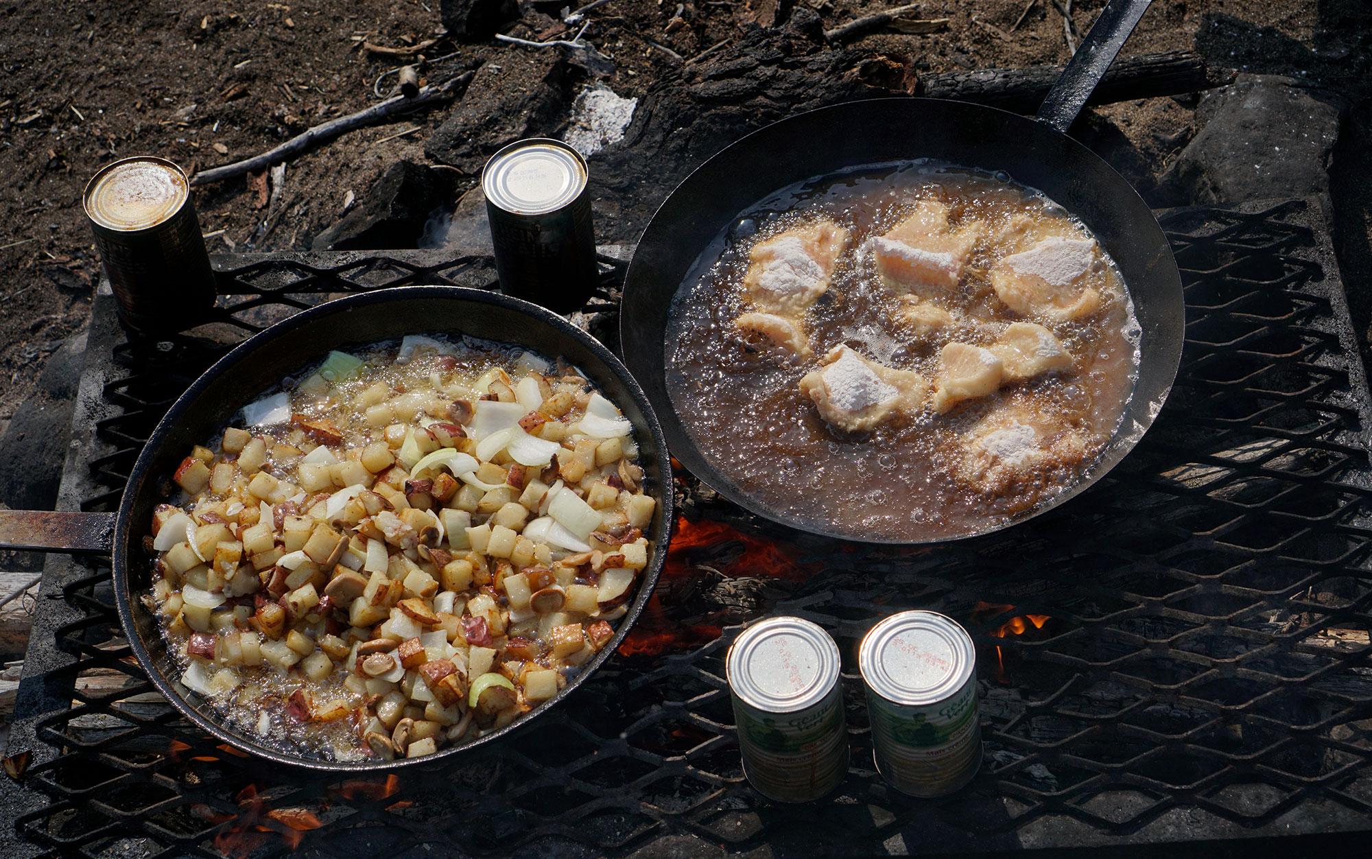 Camping food ideas are endless.