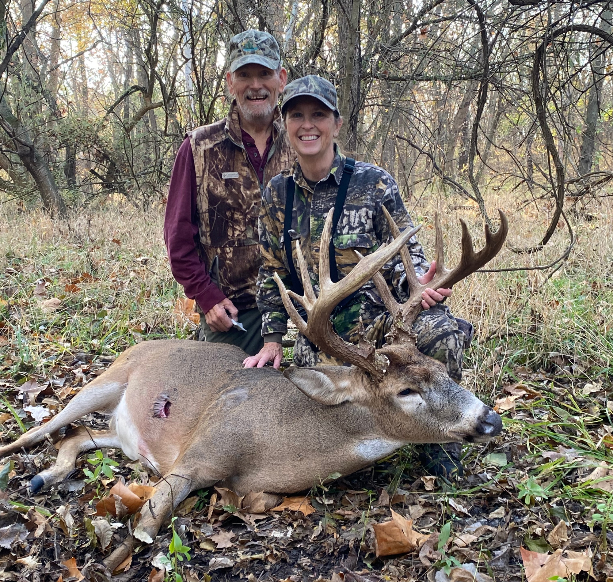 kristi and jeff purcell whitetail buck