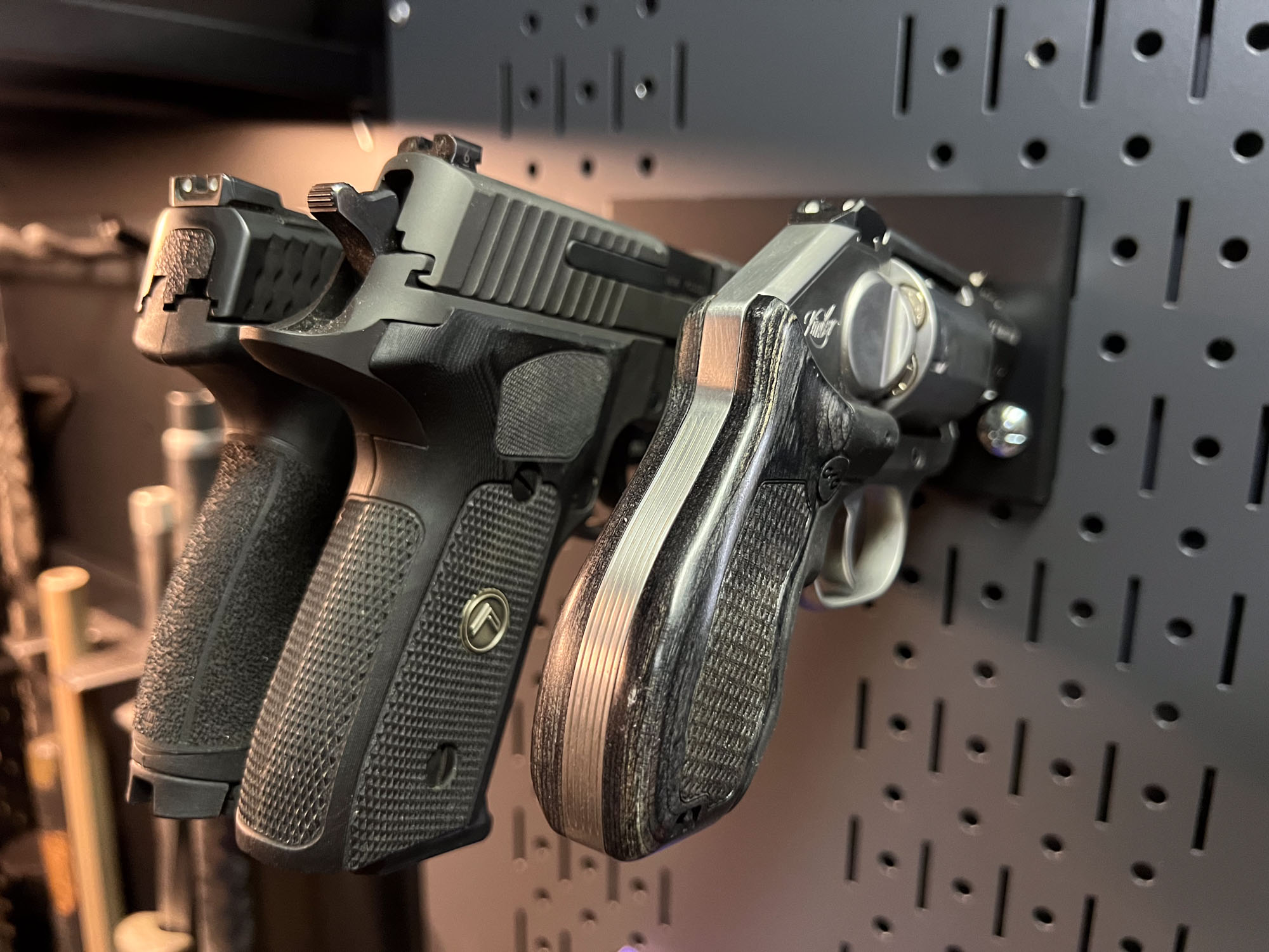 NewAge Gun Cabinet pistol holder