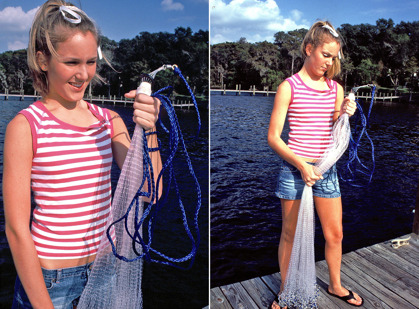 Large Frisbee Cast Nets, Fish Thread Fishing Nets, Hand-Throwing Nets, Used  for Freshwater and Saltwater Shallow Sea Fishing to Catch Shrimps and