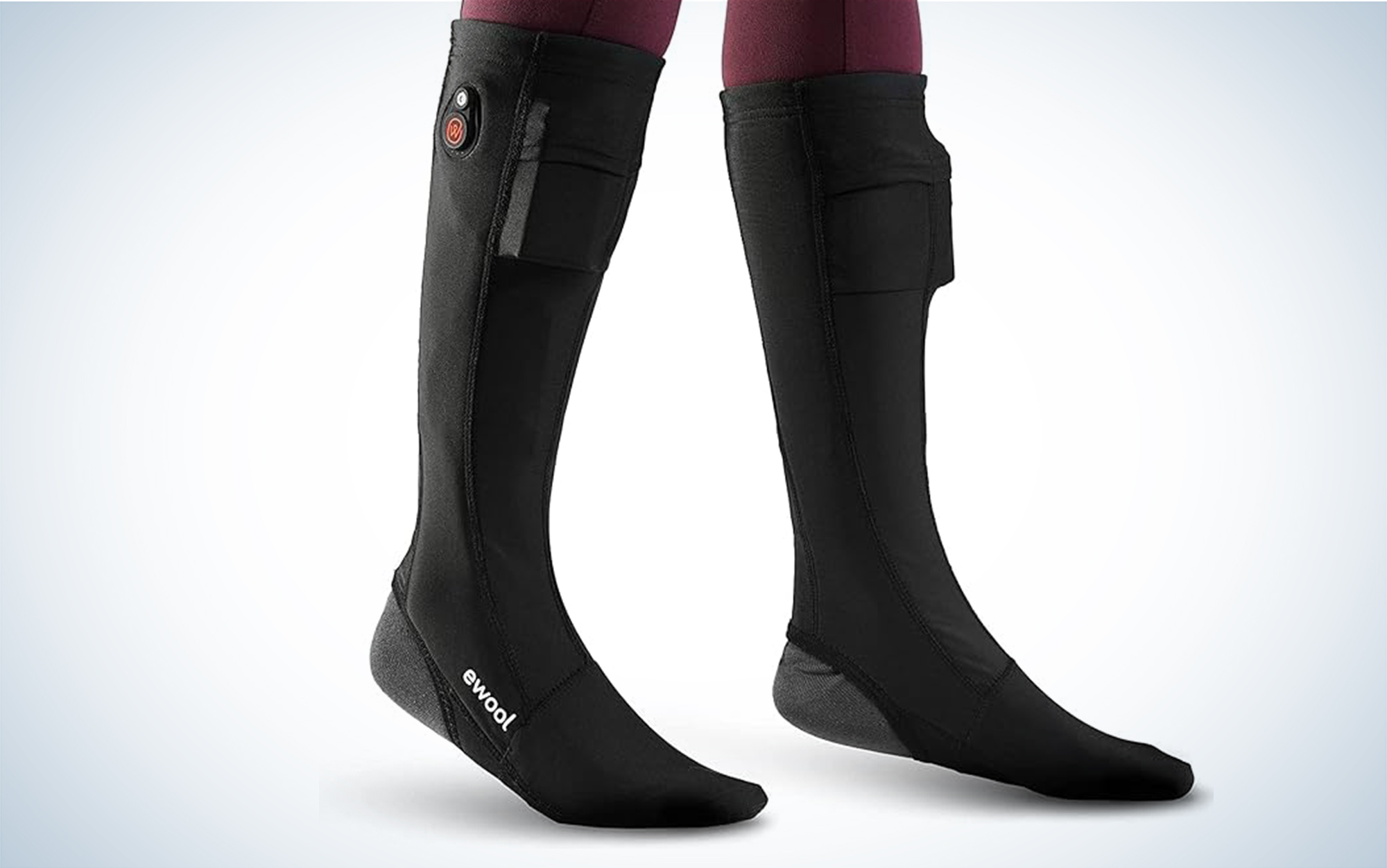 eWool Heated Sock Covers with SnapConnect