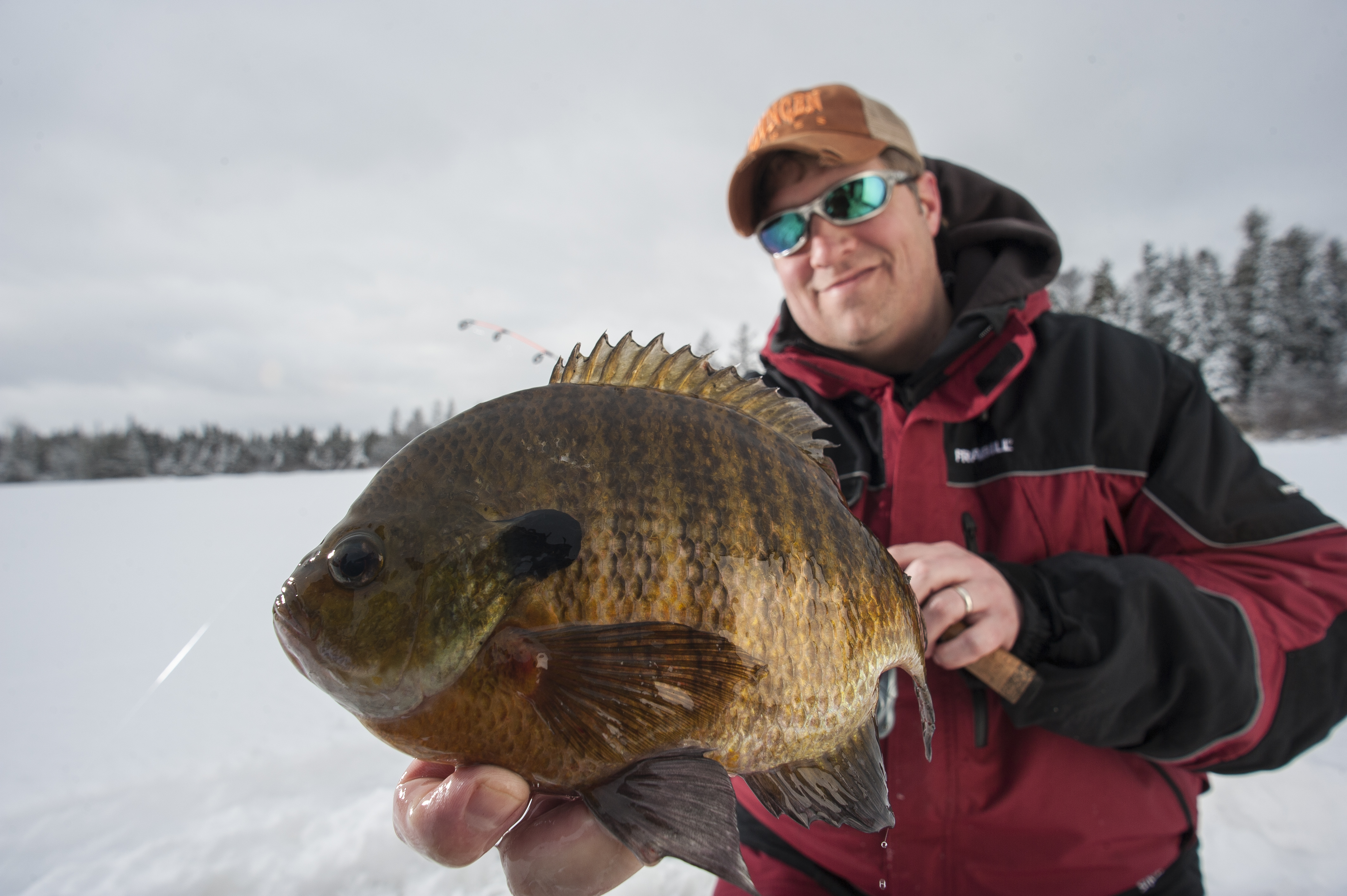 CGi inline reel - Ice Fishing Minnesota - Outdoor Minnesota