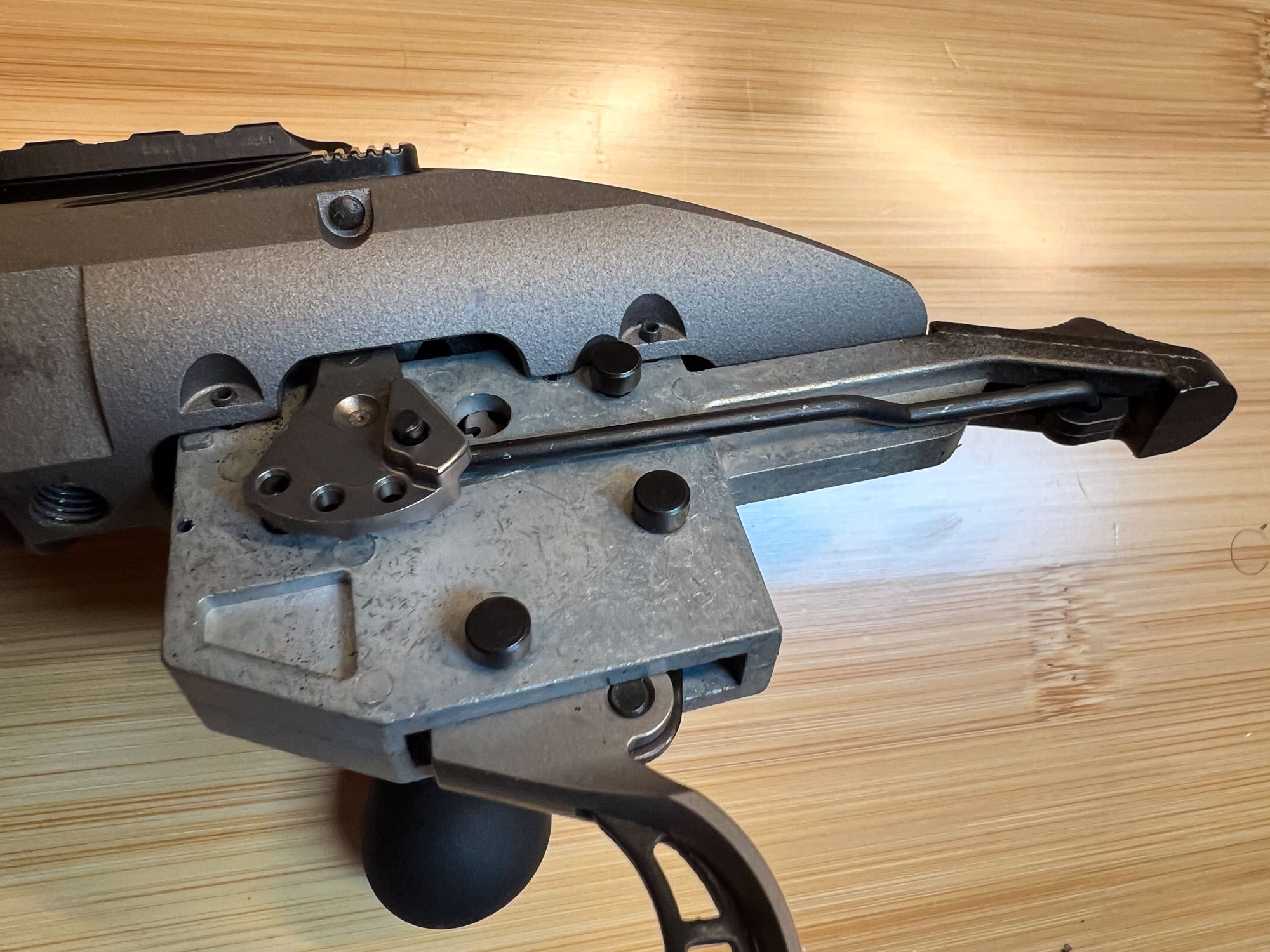 Ruger American Rifle Generation II trigger detail