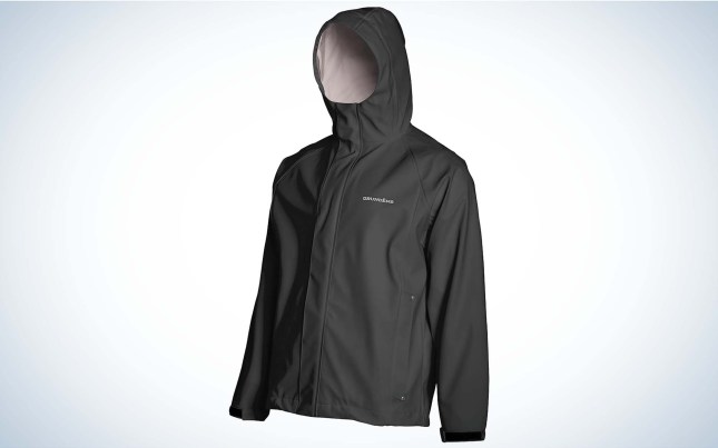 The Grundens Neptune is the best rain jacket for extreme conditions.
