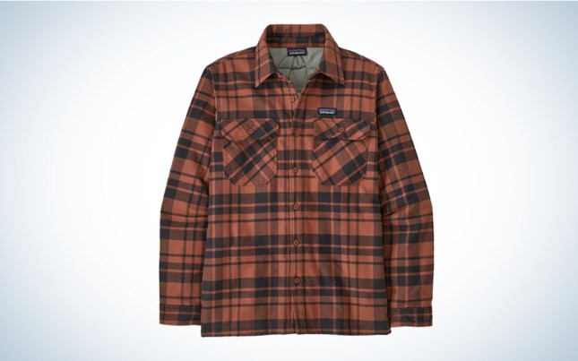 We tested the Patagonia Insulated Organic Cotton Mid Weight Fjord Flannel Shirt.