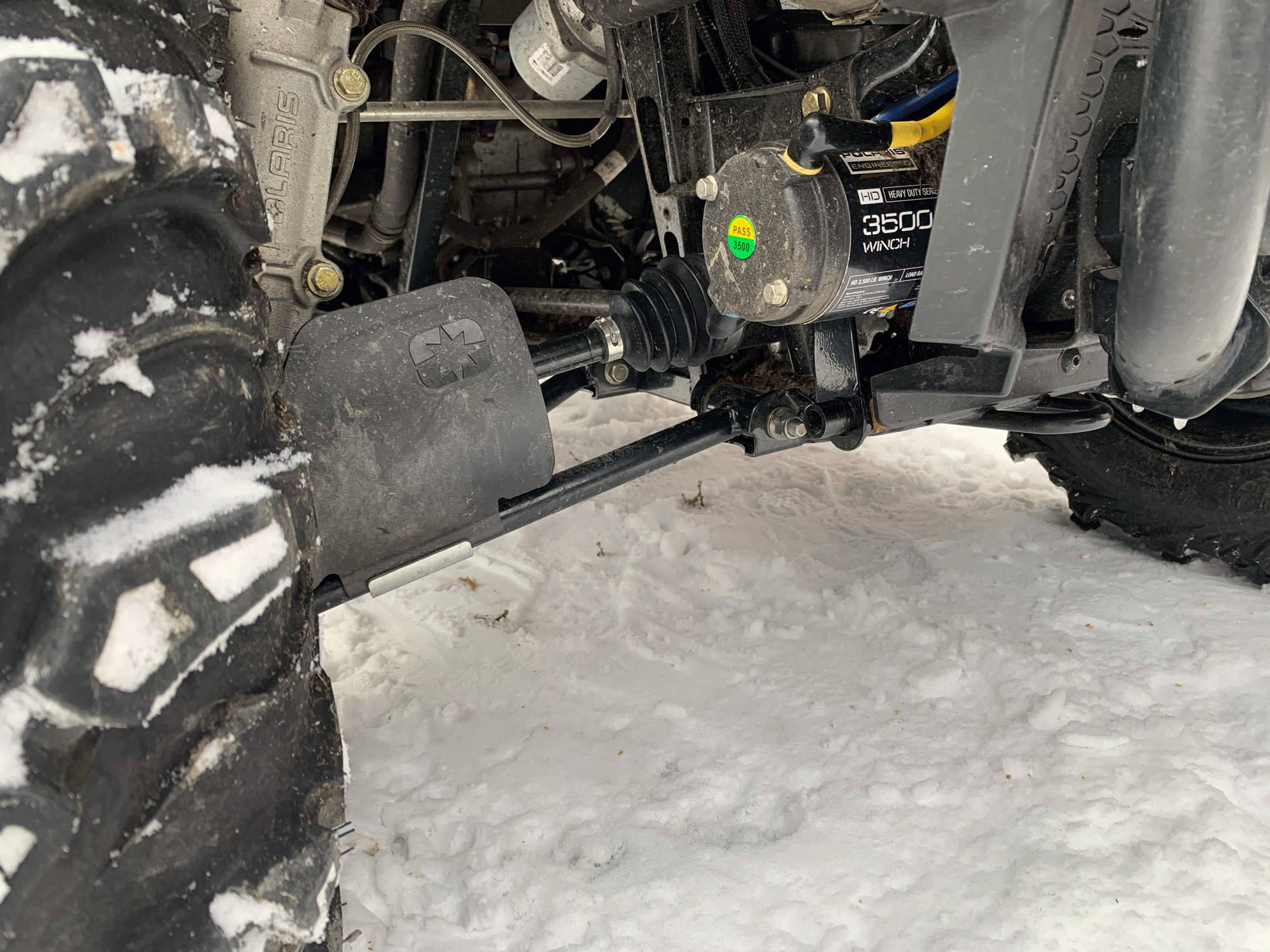 Polaris Sportsman 570 Utility with boot guards