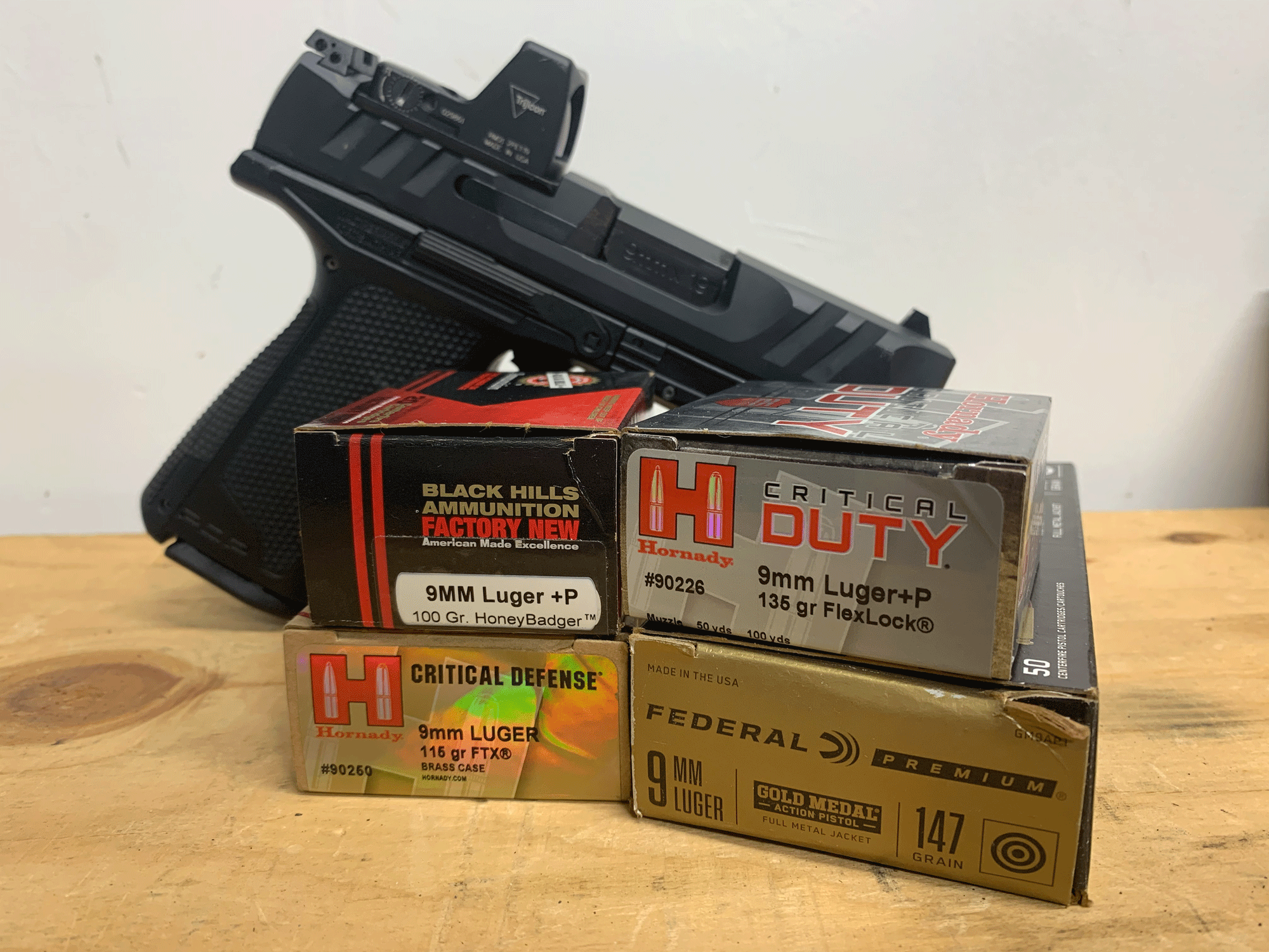 Walther PDP-F and ammo