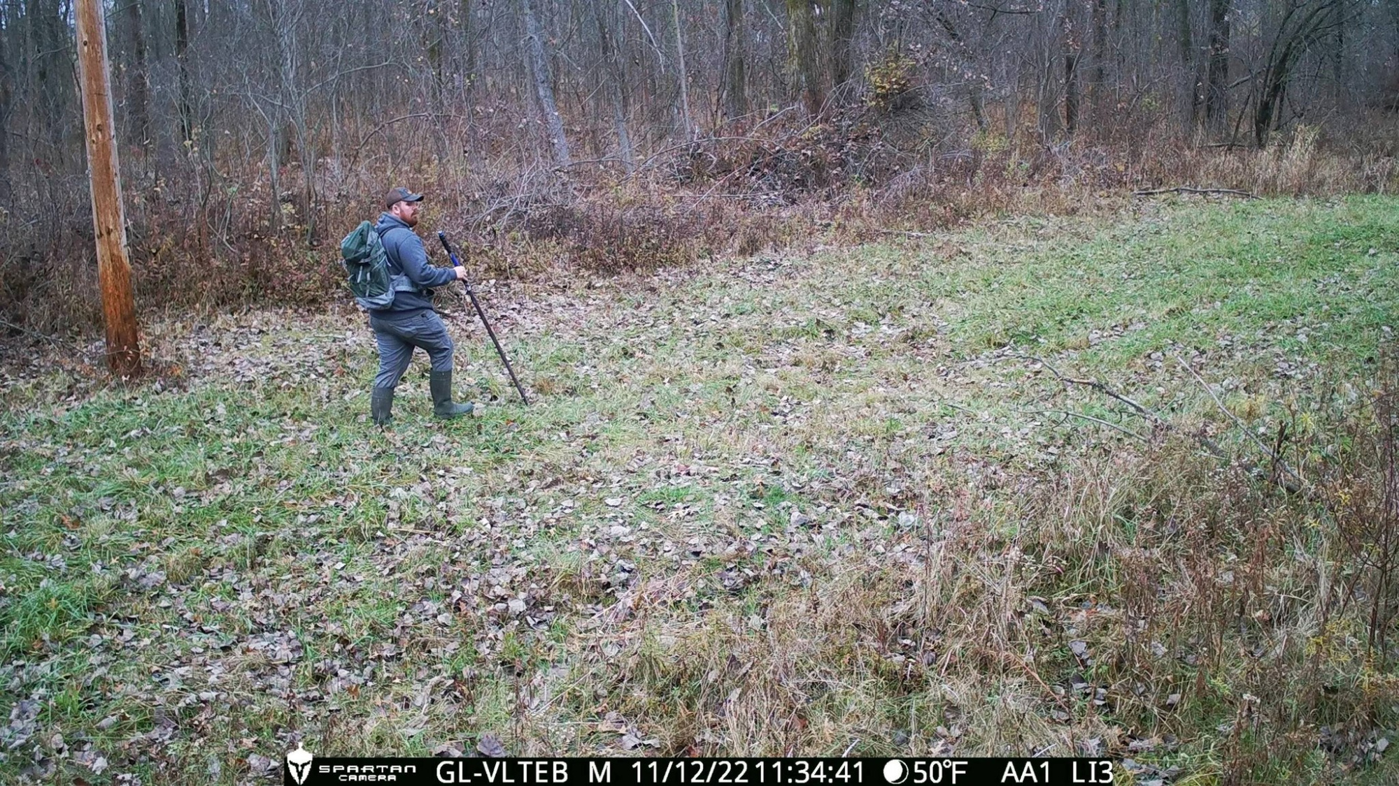 New York poacher Kevin Butler was caught on trail camera.