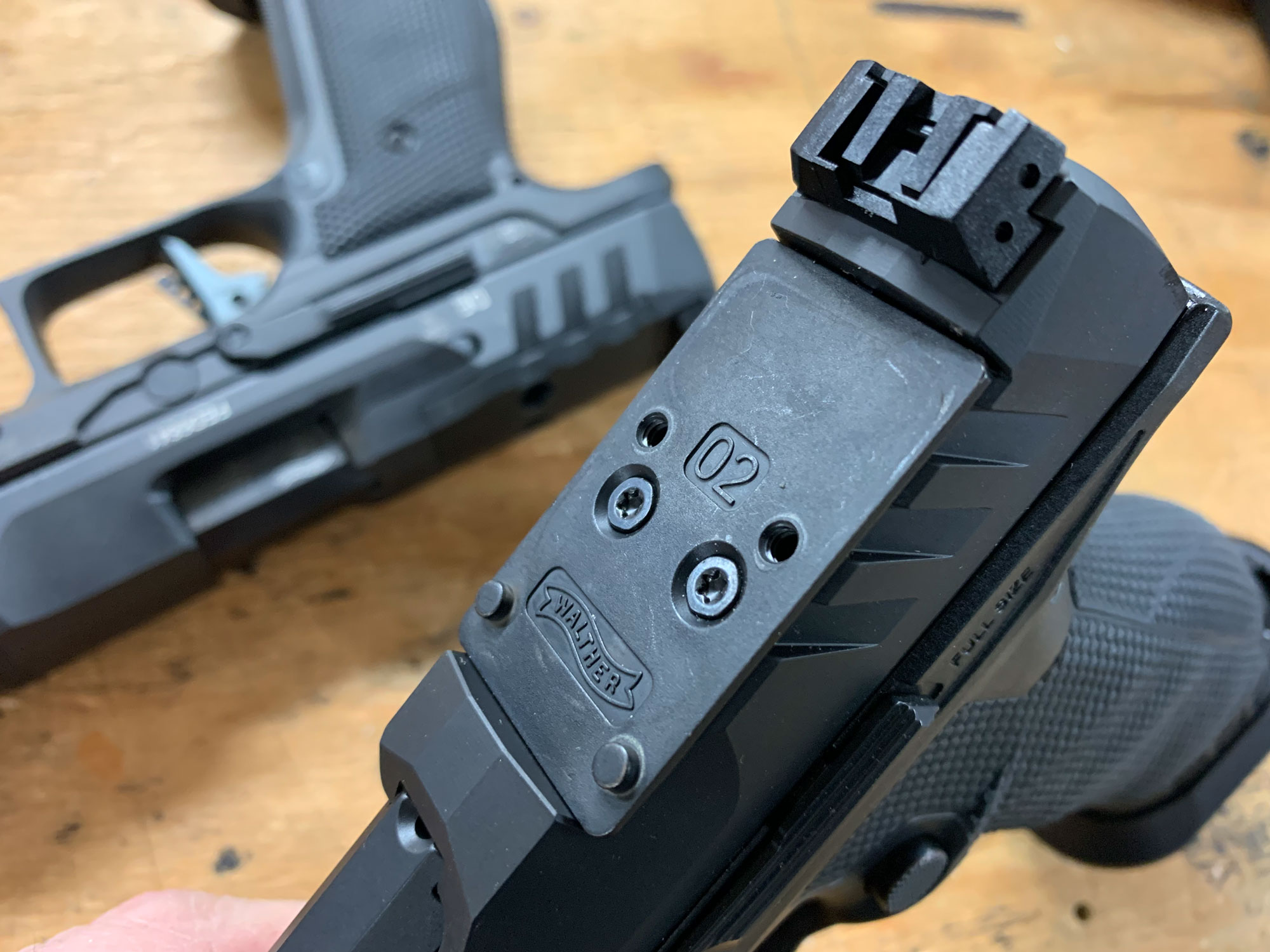 Walther PDP optic plates