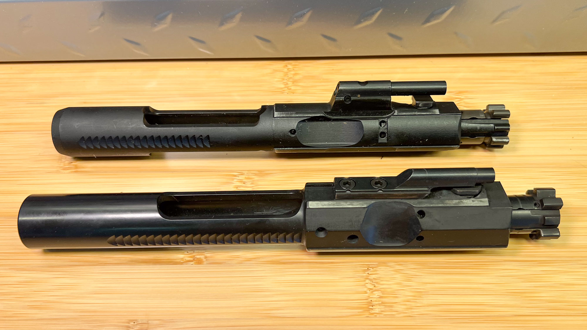 BCG comparison between Seekins SP10 and DPMS G2