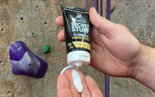 We tested Friction Labs Secret Stuff Liquid Chalk Hygienic.
