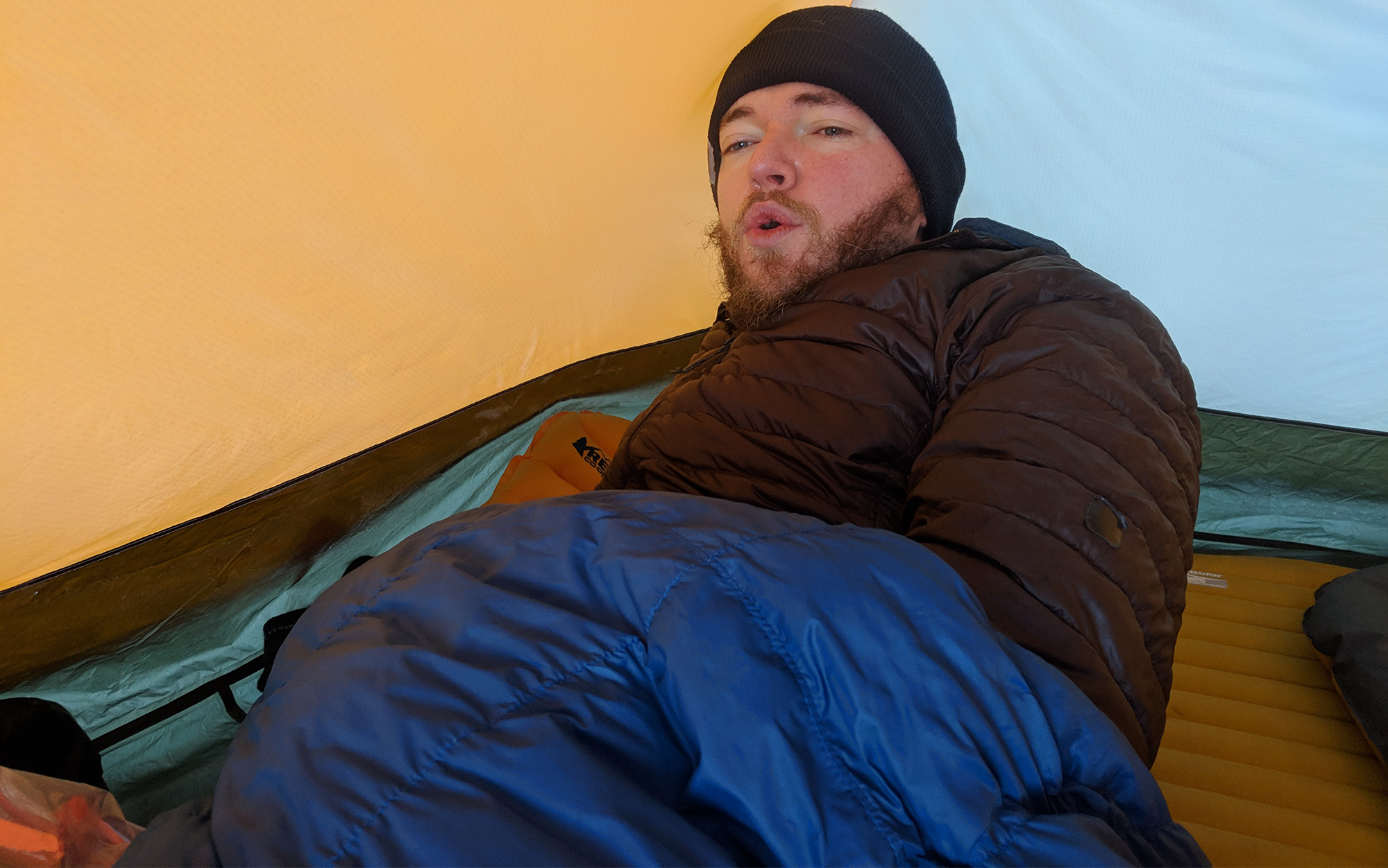 We tested the best cold weather sleeping bags.